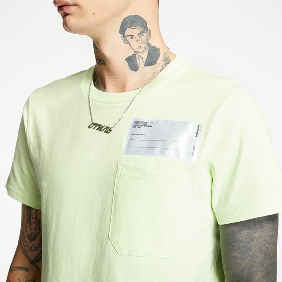 T-shirt Helmut Lang Patch Logo Pocket Tee - Picture 3 of 14